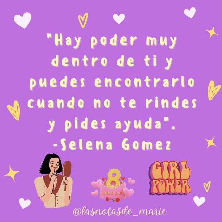 Hay poder dentro de ti , mujer 👩🏼 ❤️‍🔥🫶🏻🙌🏻 #SelenaGomez #rt #RETWEEETMEPLEASE #SiguemeYTeSigo