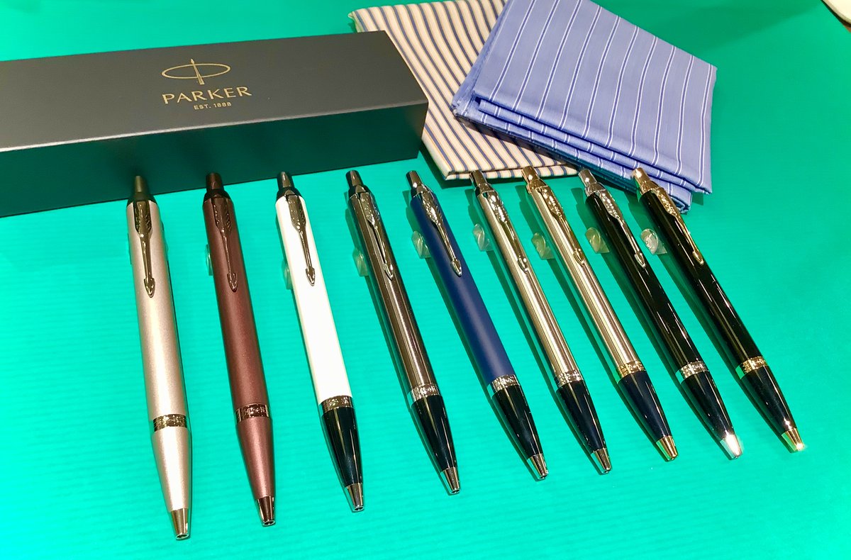 smith_ebisu's tweet photo. 「New Life with New Items」フェア開催中です!
PARKER(パーカー) IMボールペンは、新たにモノクロームシリーズのバーガンディBGTとシャンパンCHTの2色が加わり種類豊富になっています。
実用性のノック式と太めの軸で、毎日手軽に使えるカジュアルさが魅力です。
ギフトにもおすすめです◎ https://t.co/XjwTq5tq3Z