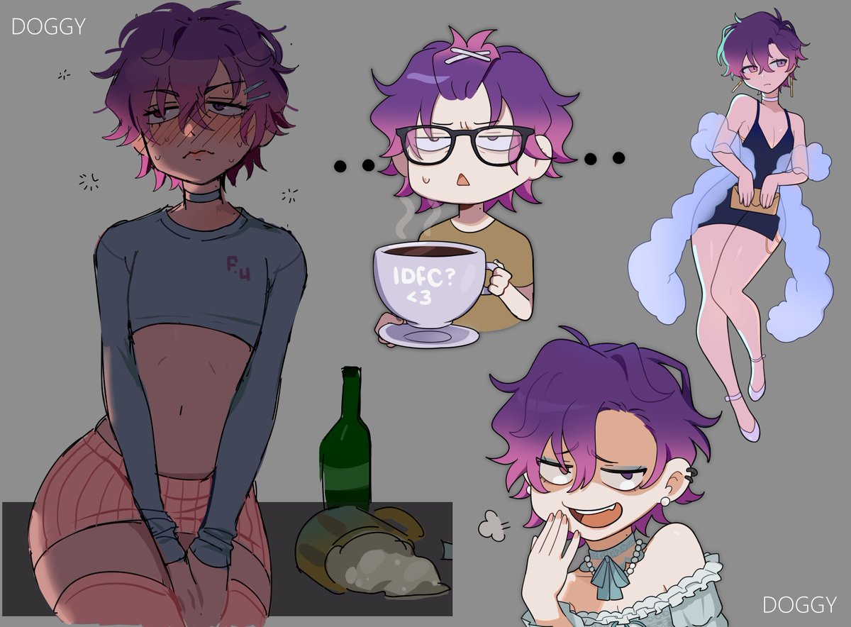 im so normal about him...#VioletAtelier