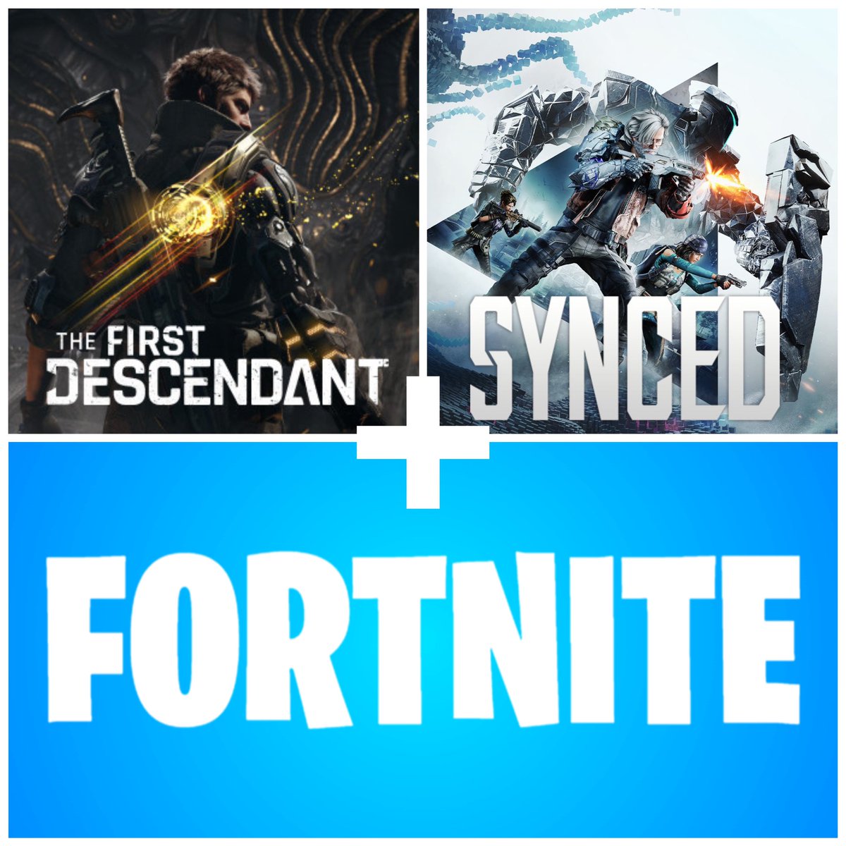 TriedCouch's tweet photo. Are we going to get more Fortnite Gaming Legends Series: 
- The First Descendant 
- Synced 

New Skins and New Item shop 
#Fortnite #Thefirstdescendant #SYNCED https://t.co/X79qi3YCy6