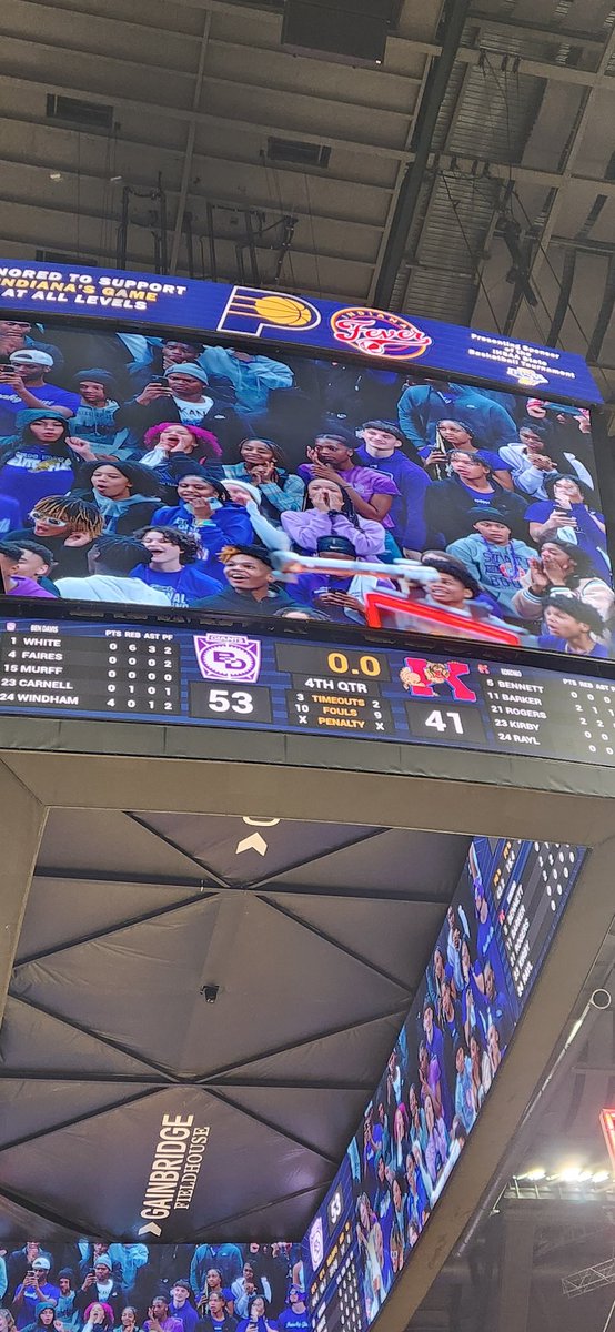 LET'S GOOOOOOOOO! UNDEFEATED CHAMPS! Congratulations <a href="/BenDavisBasket1/">Ben Davis Basketball</a> on a historic season! #wearewayne <a href="/BenDavisHS/">Ben Davis High School</a>