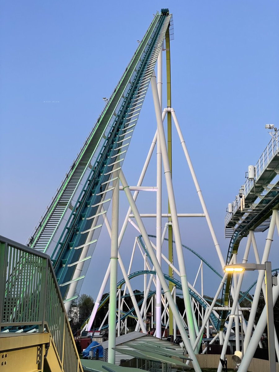 Fury 325 would like to say happy 3/25 day #carowinds #gigacoaster