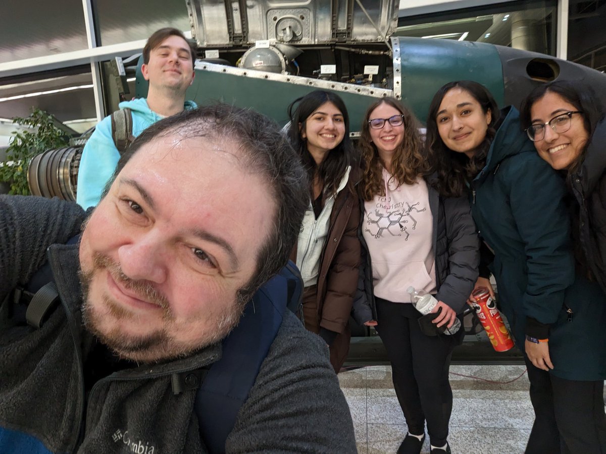 JosephLBaker's tweet photo. #BakerCompChemLab has arrived at #ACS Indy! We'll be bringing some great work from our #TCNJchemistry group to the COMP poster session on Tuesday evening. More soon, and hope to see you there! #NSFfunded #TCNJ https://t.co/eumX06HyA2