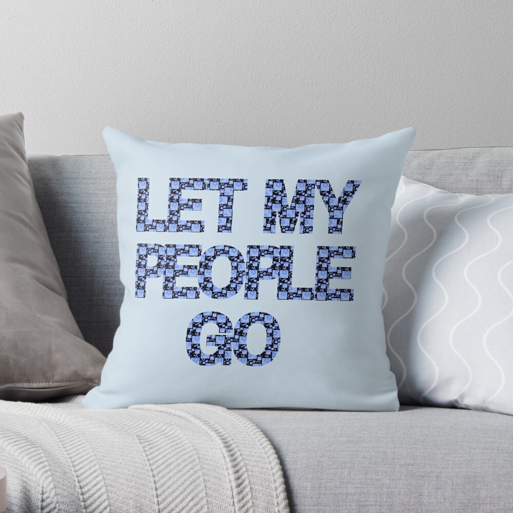 Let My People Go! new design for Passover and every day, as the message is still appropriate! #BuyIntoArt #Jewish #JewishGifts #Passover #Pesach #Moses #Bible #OldTestament #Seder #Freedom #GoDownMoses #PassoverGifts #AYearForArt #SpringIntoArt #Spring redbubble.com/shop/ap/143042…