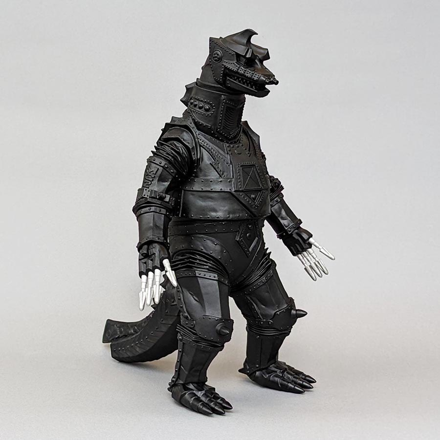 ビリケン商会 メカゴジラの逆襲 ソフビキット 完成品 ゴジラ メカゴジラII 完売御礼】 メカゴジラ2（メカゴジラの逆襲版） 新成型色ブラックは