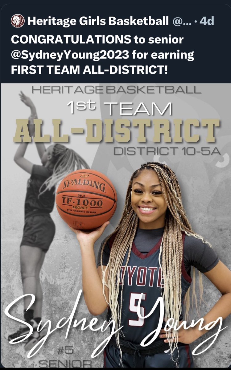 @Sydneyyoung2023 Class of 2023 #GritSyd