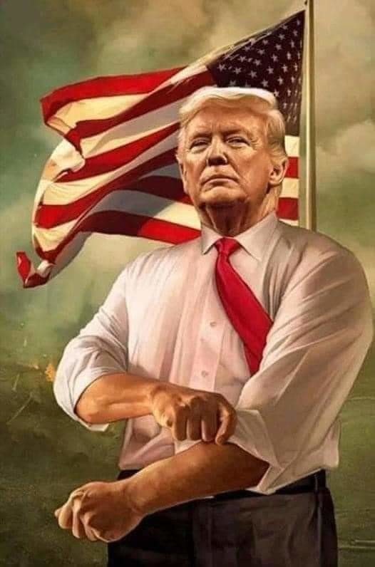 ACTBrigitte's tweet photo. The President is looking better than ever before. 💪 https://t.co/eoelFFGhny