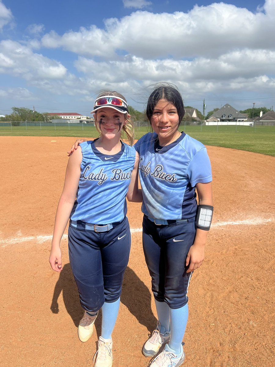 Warriors of the Day for day 1 of the tourney goes to MY PITCHERS. These 2 ladies pitched FANTASTIC on the day having SEVERAL strike outs,&amp; handled business at the plate!! These two mentally were tough!! And we moving the ball very well!! PROUD OF YALL LADIES!! KEEEP EM COMIN!🤩💪🏼