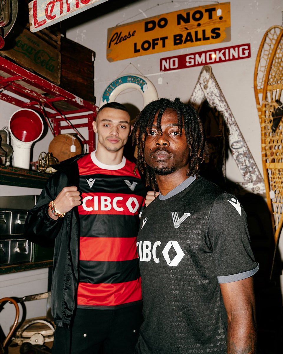vanfootballclub's tweet image. It’s here! Our 2023 home and away kit 
Available now, link in bio. 

📍Village Antiques Mall, Fort Langley 

#VancouverFC #CanPL
