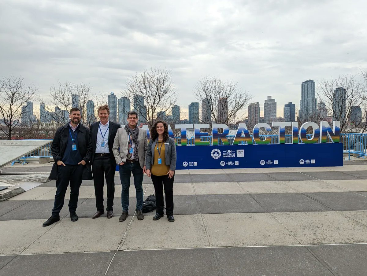 What a week!
UN Water Week Summit
World Water Day
Seeing partners and friends
Learning, encouraging, challenging, and engaging