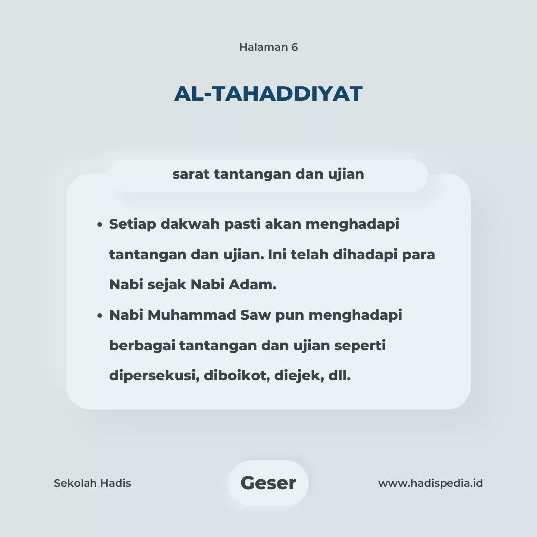hadispedia's tweet photo. 5 sd selesai https://t.co/XUsnOhoJDZ