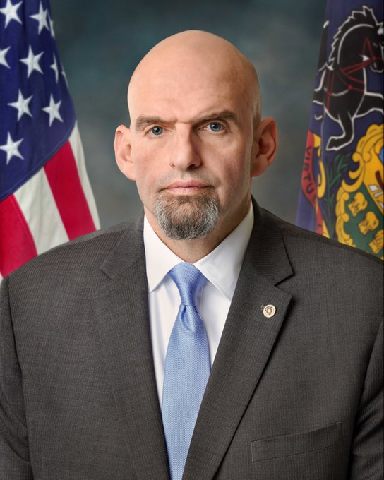 mmpadellan's tweet photo. I heard Senator Fetterman will be returning to work soon after having been hospitalized for depression.

So glad to hear that he's recovering, and it's terrific that he publicly shared his need for self-care. 💙 https://t.co/aF5hgsN2Ox