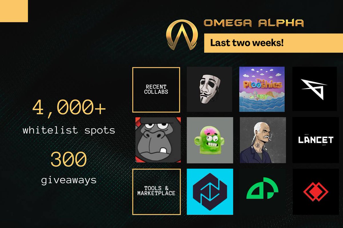 Here's a quick update on the last two weeks at Omega Alpha - or just ask our recent VIPs like <a href="/itssammy_0/">SΛM | Kowalski</a> <a href="/RazzleDazzle_20/">Razzy💫</a> <a href="/T1a6o52/">T1a6o5 ( 🔮 )</a>💪 

💸Hopefully 2 MONTHS AGO you paid attention to our $ARB Airdrop YT Video - and not these 'after the fact' twitter threads everyone is writing🤭