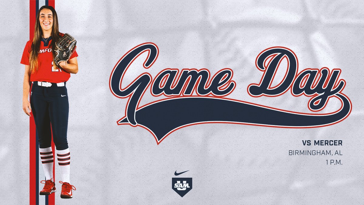 SoCon Sunday Funday 🤩

🆚 Mercer
📍 Birmingham, Ala.
🏟️ Samford Softball Stadium
🕚 1 P.M. 
🎉 Disney Day
📈 bit.ly/3zegv2l
📺 es.pn/3LSni9Q

#AllForSAMford
