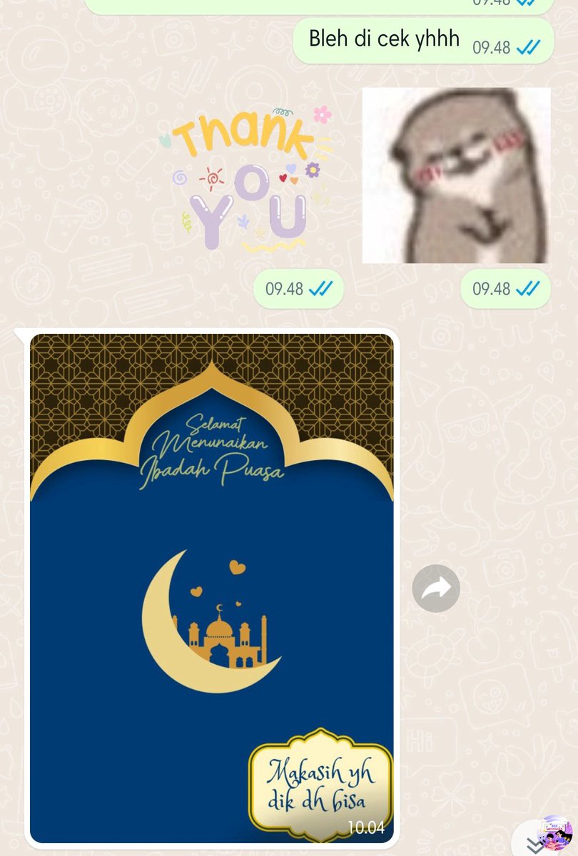 beamessages's tweet photo. beyb kelakuan cust sender setelah dia order canv4😭😭 effort bngt mau bilang makasih doang wkwkwkw https://t.co/d4EWs3zSoR
