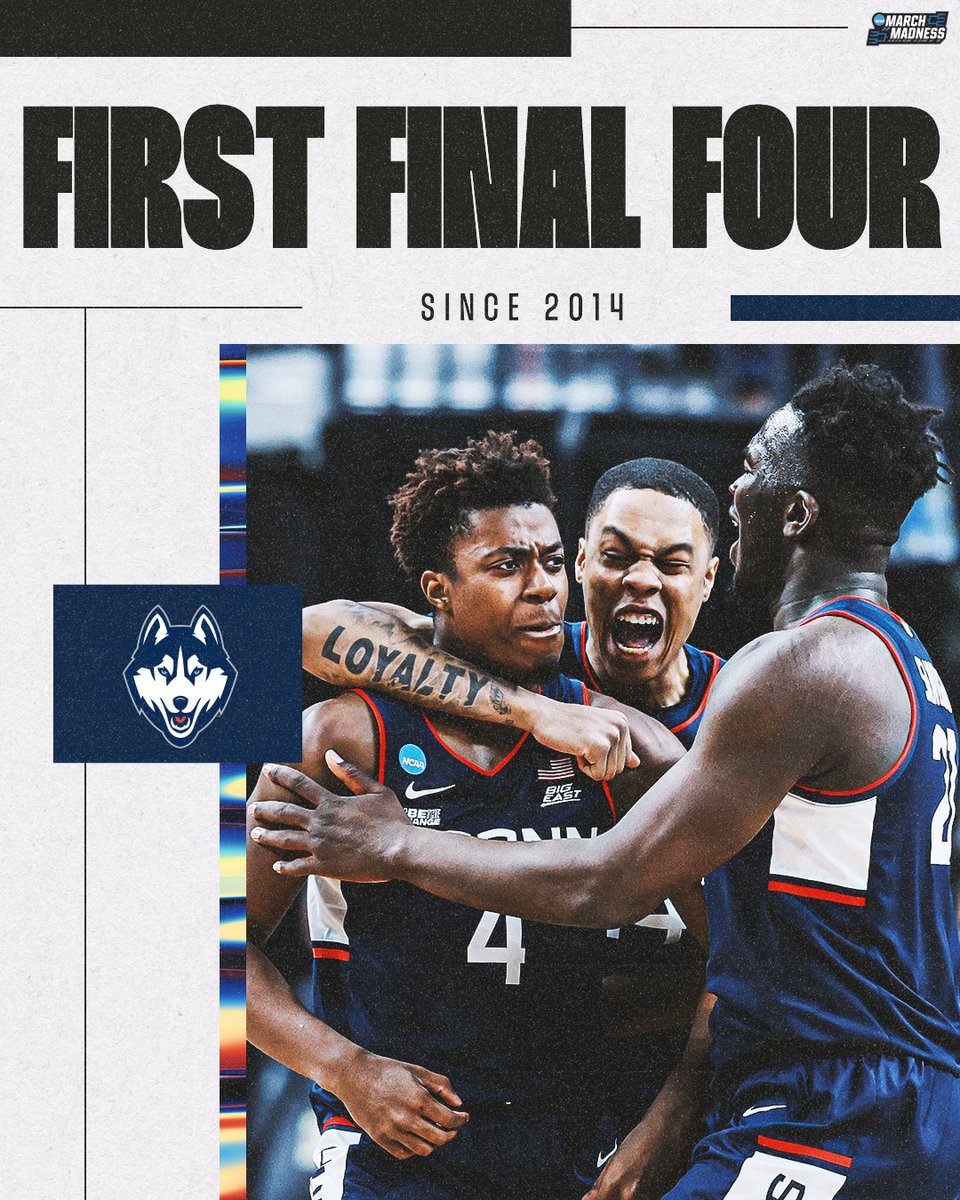 The last time UConn went to the Final Four... 🤫

#MarchMadness