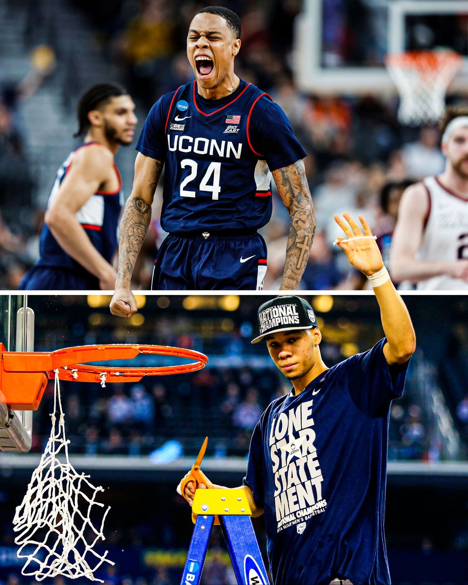 The Huskies are moving on to their SIXTH Final Four in program history‼️ 

Their first since winning it all in 2014 🏆🐺