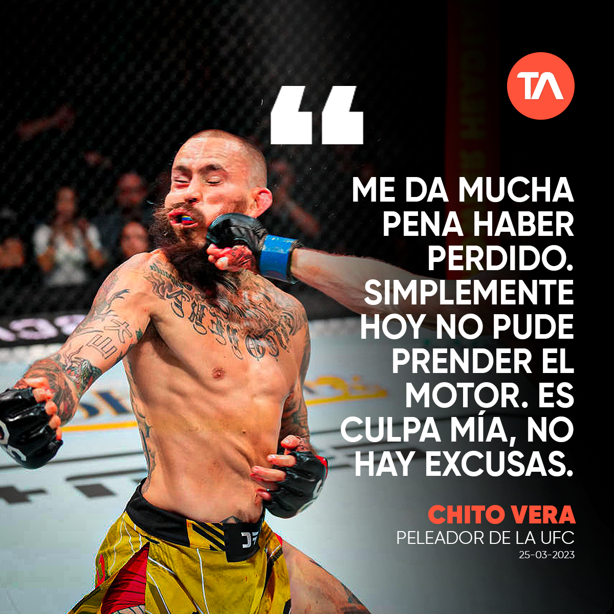 teleamazonasec's tweet photo. #VIDEO |  ¡Ánino Chito! 🥹🇪🇨 Las declaraciones del ecuatoriano luego de su derrota contra Cory Sandhagen en la #UFCSanAntonio. https://t.co/BbNTuFTywj https://t.co/NkAqOKWugi