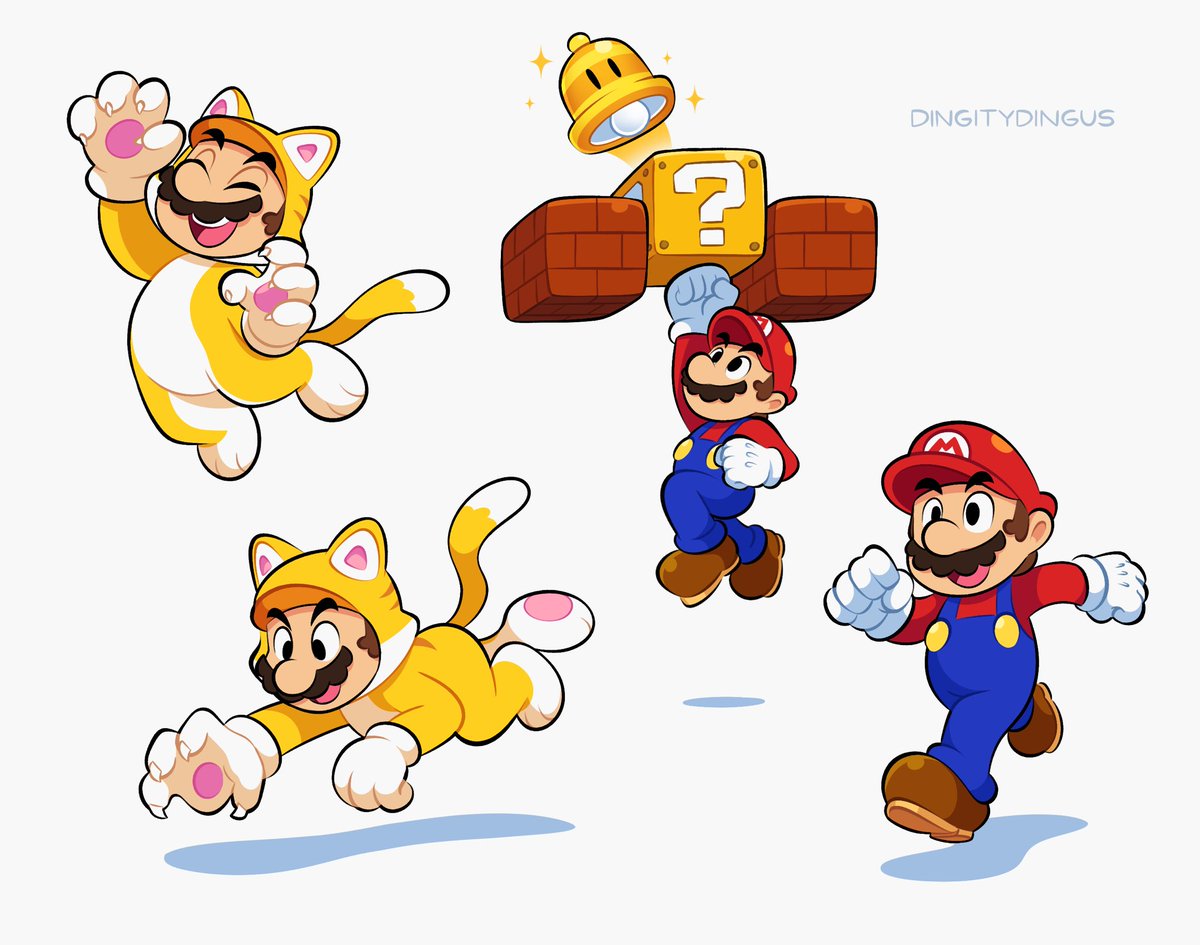 Cat Mario, Pixel Recreation by DJToast3 on DeviantArt