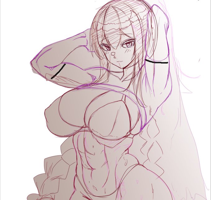 定期的に描きたくなるマッチョダコタ 