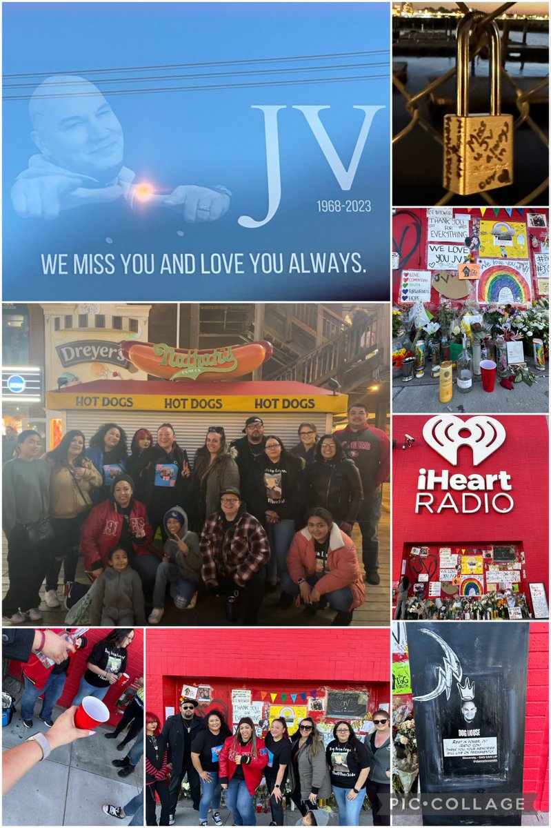 missmja83's tweet photo. Paid our respects to @JV this afternoon. Thank you JV for everything you’ve done for all your listeners. We will miss you. Every 🌈 is you embracing us with your love. You’re forever in our hearts 💛 We love you! #jvismagic🌈💛 #JV4ever https://t.co/OYHrgNMo2I