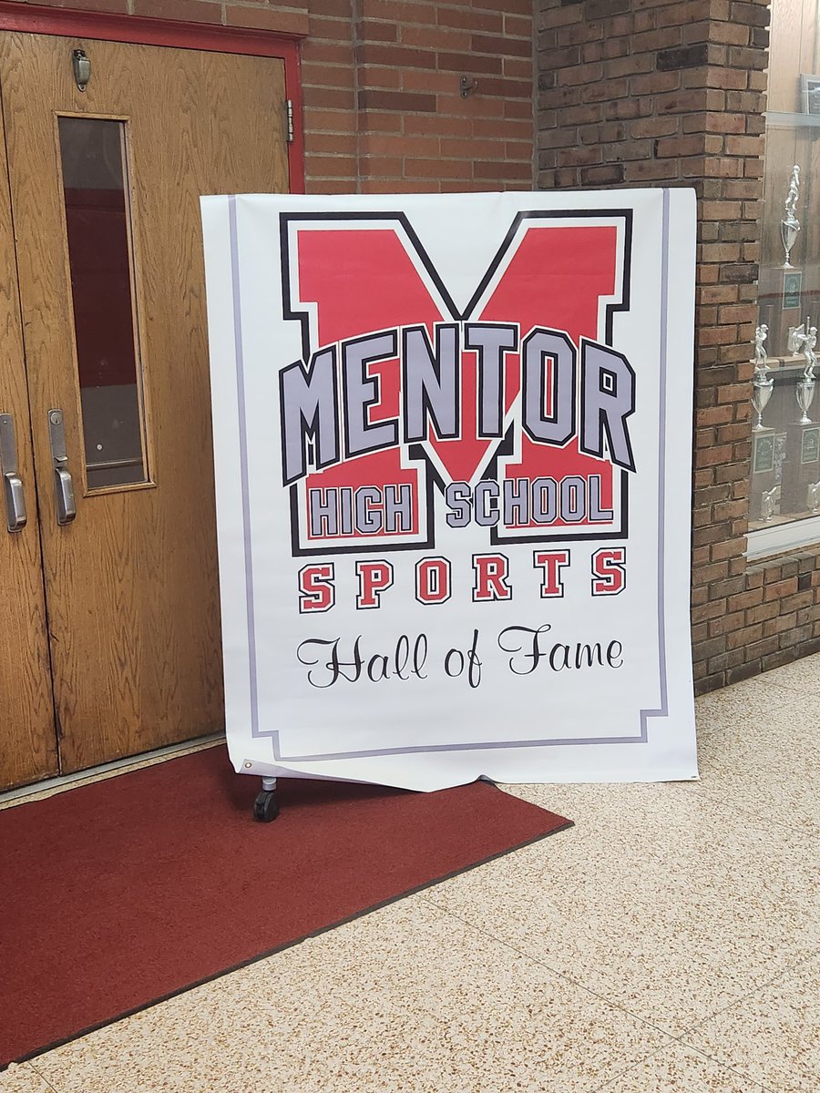 MentorAthletics's tweet photo. What can I say. What an awesome night honoring our 2023 MHS sports all of Fame! Wish I had better pics! Thanks to all that came and congratulations tour inductees!#onceacard #thestandard https://t.co/CRs8ALSlVo