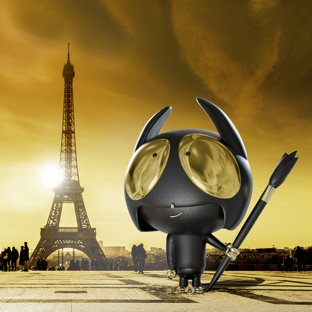 LilHeroesNFT's tweet photo. Is it a bird? Is it a plane? No! 👀 It's a Lil' Hero Art Toy landing near The Eiffel Tower, ready to paint the world with justice and positivity 💪. What do you think of this Hero Monument?

#Edgarplans #LilHeroes #LilHeroesUniverse #ArtToy #DigitalArt https://t.co/fPG7cBmCdH