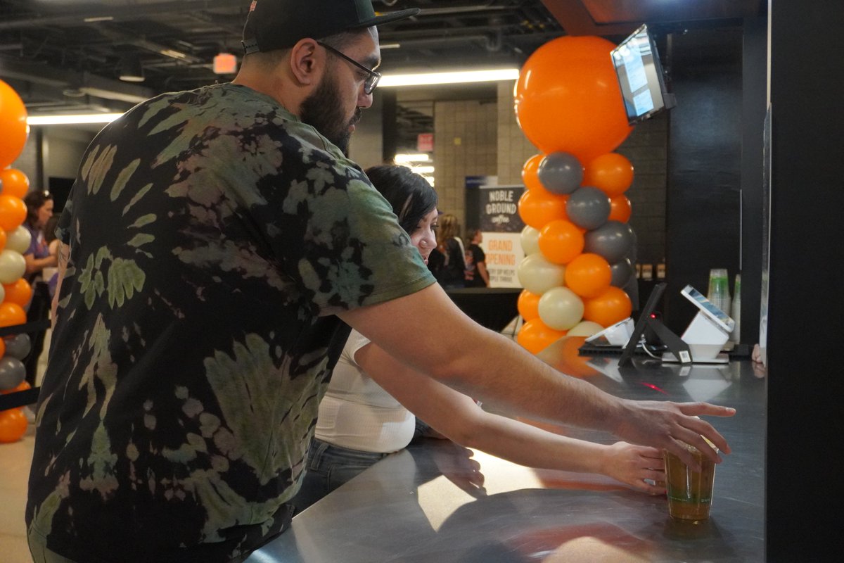 TimONealCEO's tweet photo. Watching the @Suns &amp; @PhoenixMercury is thrilling &amp; now you can get an extra boost of energy at @noble_ground coffee, their official coffee partner!

Every cup of NGC supports the #community, so enjoy a “cup of kindness”’ every time you attend an event.

https://t.co/YCEUvimb7X https://t.co/CvVlz7XzGN