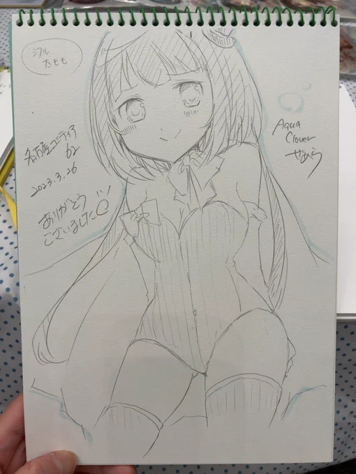 スケブ全て描き終わりました・:*+.(( °ω° ))/.:+
たくさん描かせていただきありがとうございます! 