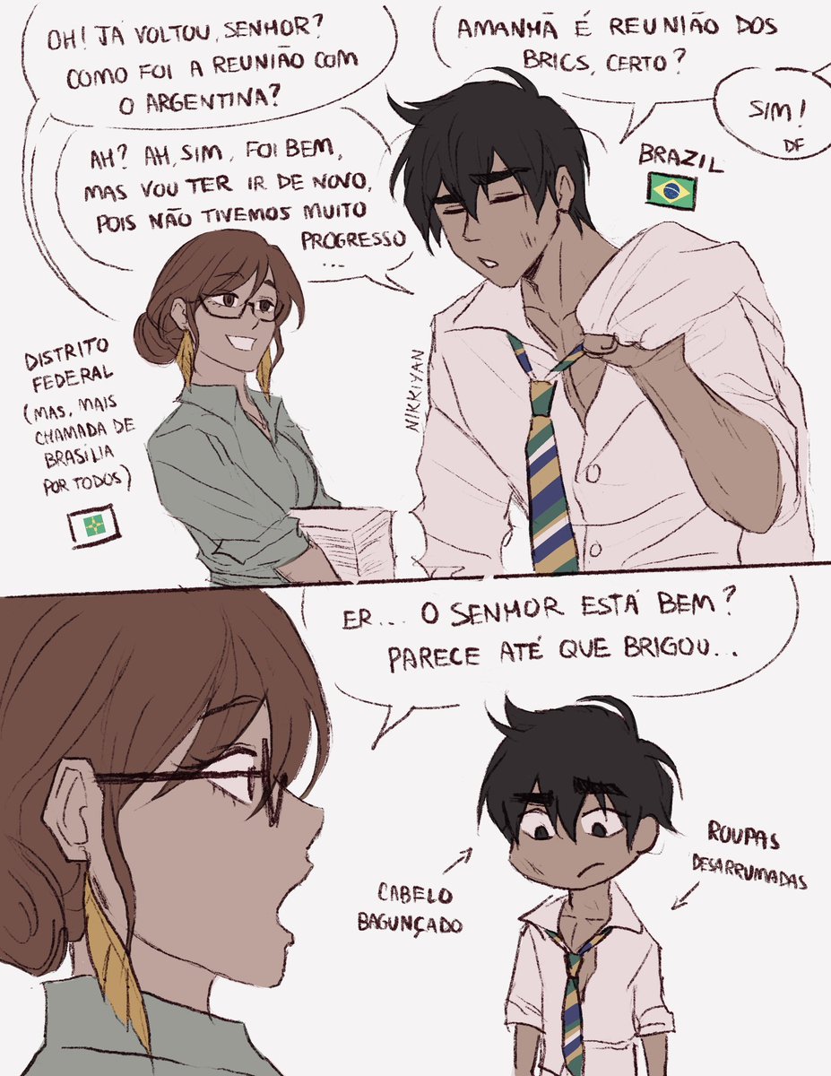 🇧🇷🇦🇷 AU com os estados/províncias (PART 1) #braarg #LatinHetalia 