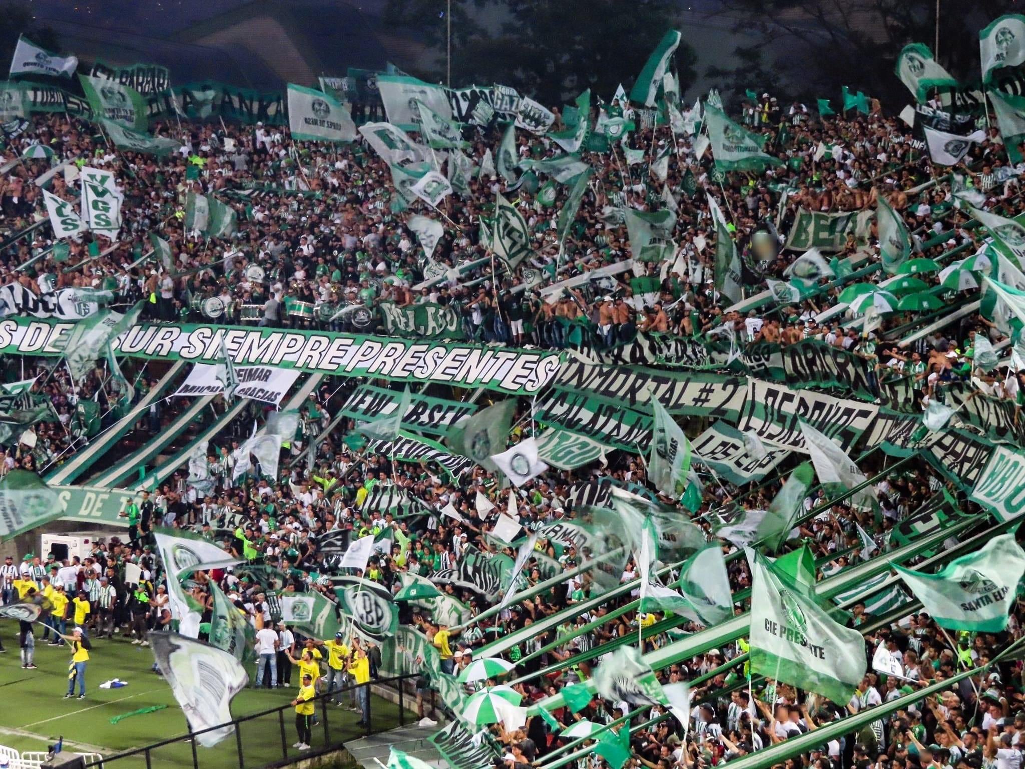 Fanatics of Football on X: "Atletico Nacional (2) #ultras #colombia  https://t.co/tnQLq3MDlf" / X