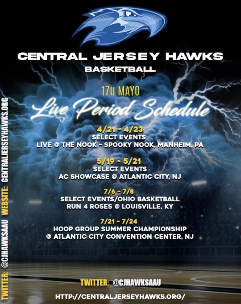 rileynausedas's tweet photo. Here is my schedule for the 2023 spring/summer aau season!! Excited to play! @CJHawksaau @BobPav @coachnausedas @PeteHamouroudis @bthsgirlsbball @NJLadiesHoops https://t.co/FuhZSU6Y2v