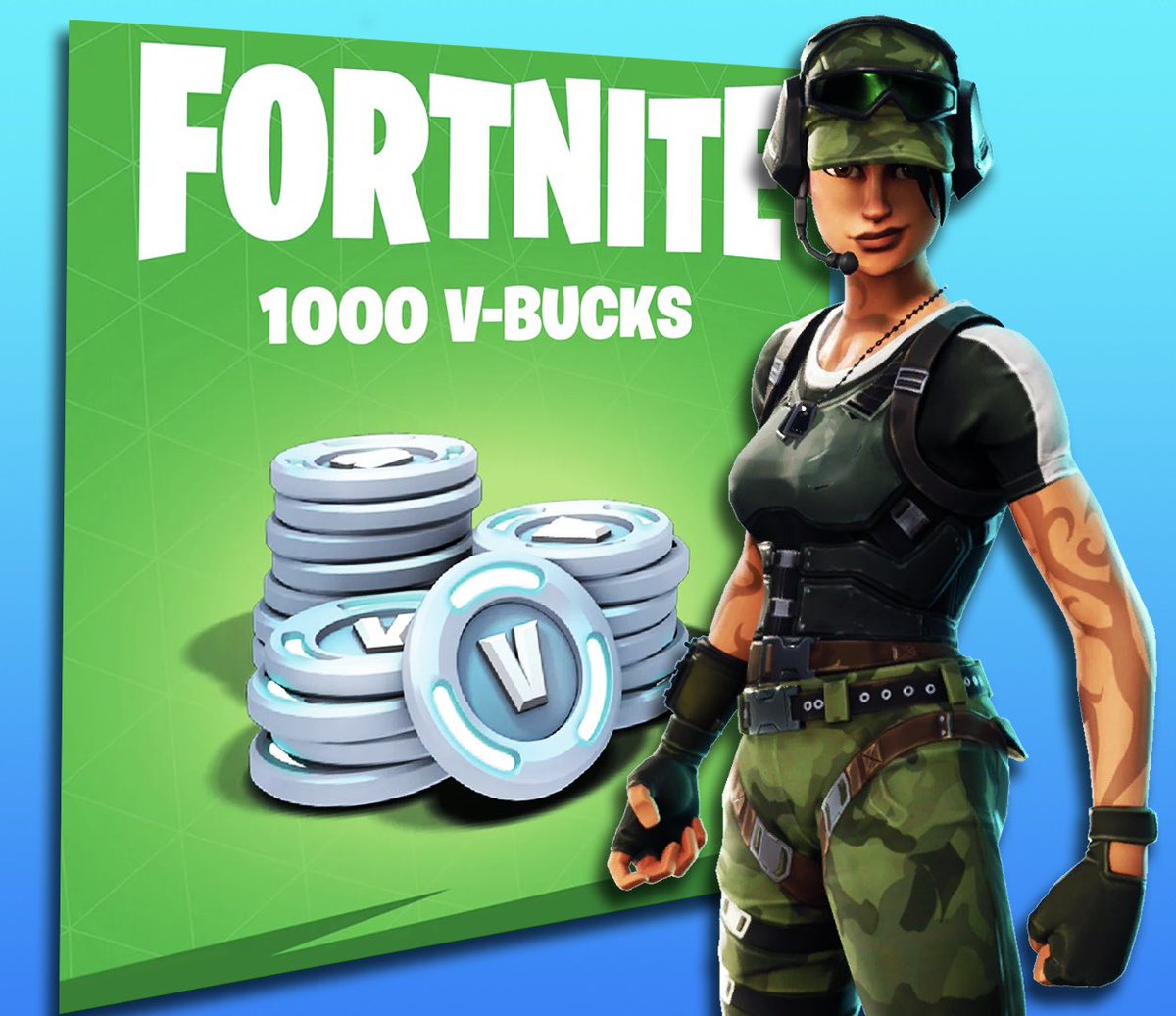 ColebowlMC's tweet photo. 1,000 VBUCKS

Follow @ColebowlMC &amp; @MrrPatt 
Like + RT

Ends tomorrow morning, good luck. https://t.co/p2tkui9xF3