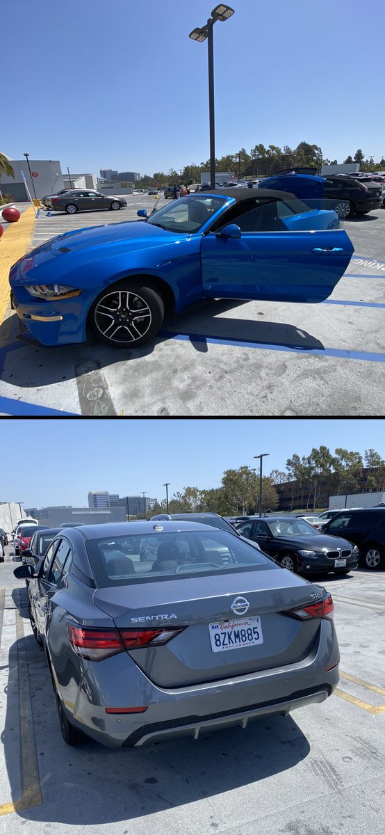 burachin2's tweet photo. アメリカでのレンタカーの借り方です
アメリカは車の街なので絶対にレンタカーで遊んだ方がいいです

まず、ハーツのゴールドメンバーになってください。タダです！
そして、保険は全てフルパックに入ってください

ここが重要！

車種は「？？？」を選択です(`ω´)！アメリカのレンタカーは早いもの順です。なので日頃の行いがよろしいと私の様にダッジやマスタングをひきます
テスラモデルXも多いけれど恐らく不便です
そして、傷チェックとかめんどい事はないです。ゴールドメンバーなら支払い済みなのでそのまま置いてある気に入った車に乗るだけです。受付も行かなくていいです！

ハーツだけは困った時は日本語で電話で相談できます！英語が得意でも電話だとイマイチ聞きづらい事もあるのでオススメです！確か他のレンタカー会社は日本語対応してないです。