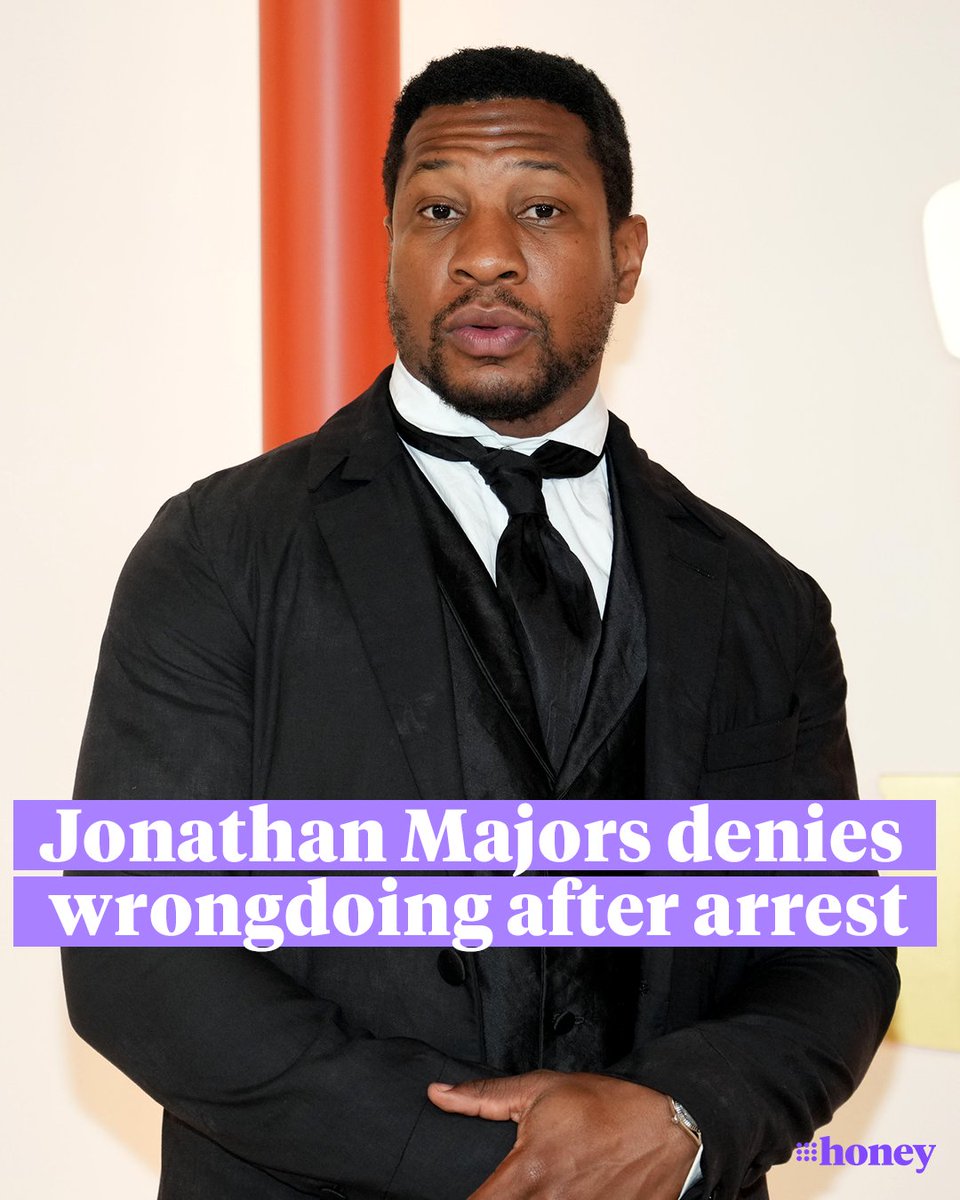 Marvel star #JonathanMajors has denied wrongdoing via a representative after being arrested in New York City on allegations of domestic violence. Read more: nine.social/9WL