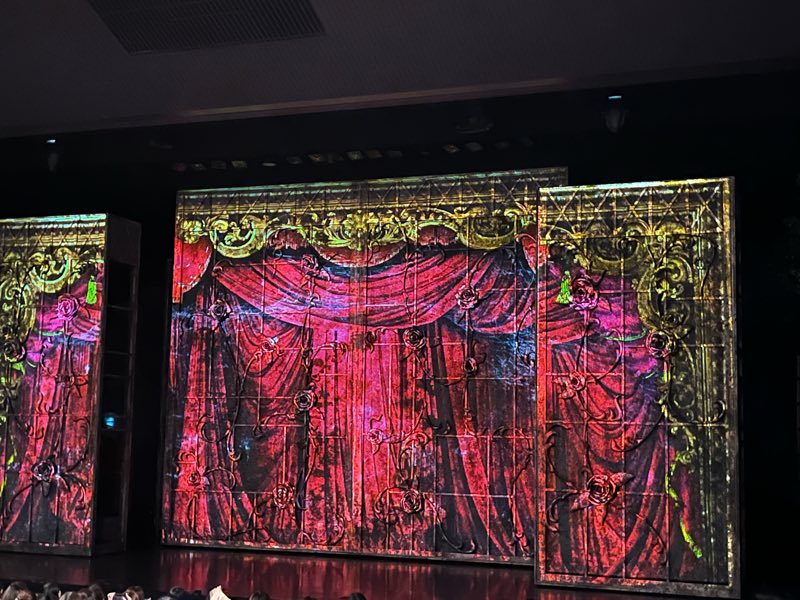 昨日は赤と黒観劇してきました！
冒頭の聖書の暗唱のこっちゃんの歌で赤と黒の世界にぐいぐい引き摺り込まれた感じで鳥肌がたっちゃった。