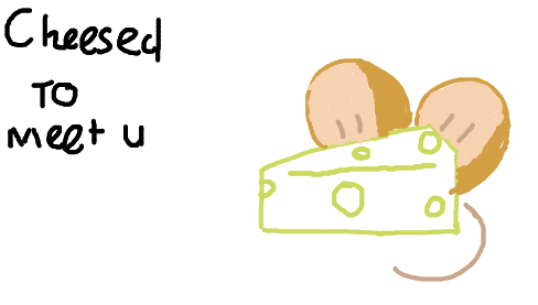 i expected nothing less but mouse drawings in my box, thank you guys 
