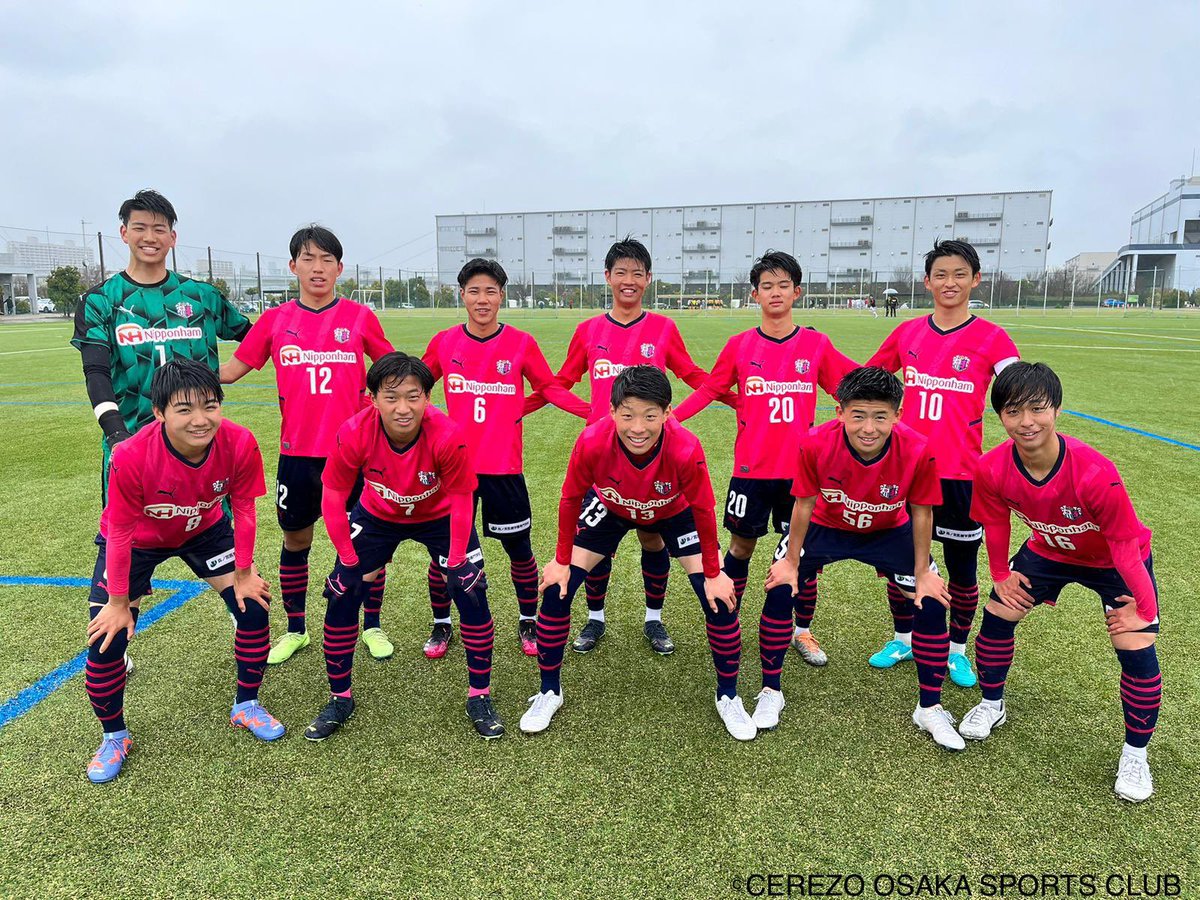セレッソ大阪アカデミー on Twitter "【試合結果】 第13回 PUMA CUP U17 in SAKAI🏆 セレッソ大阪U185️⃣1️⃣前橋育英高校 ⏰3/26(日) 11