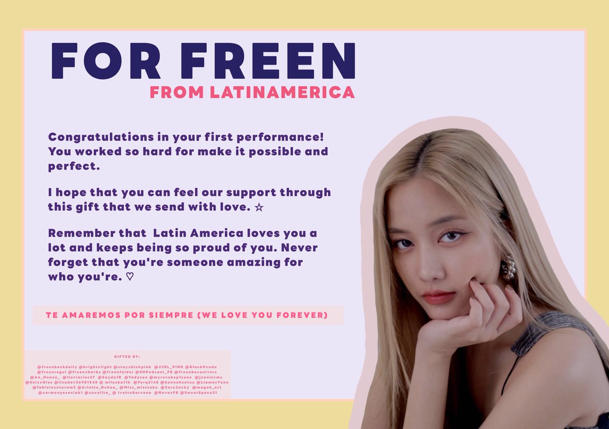 freenbeckdaily's tweet photo. #srchafreen #Beckysangels se robaron el corazón de LATAM! les amamos y esperamos 🫶🏻 https://t.co/Xl0mmWdIQD