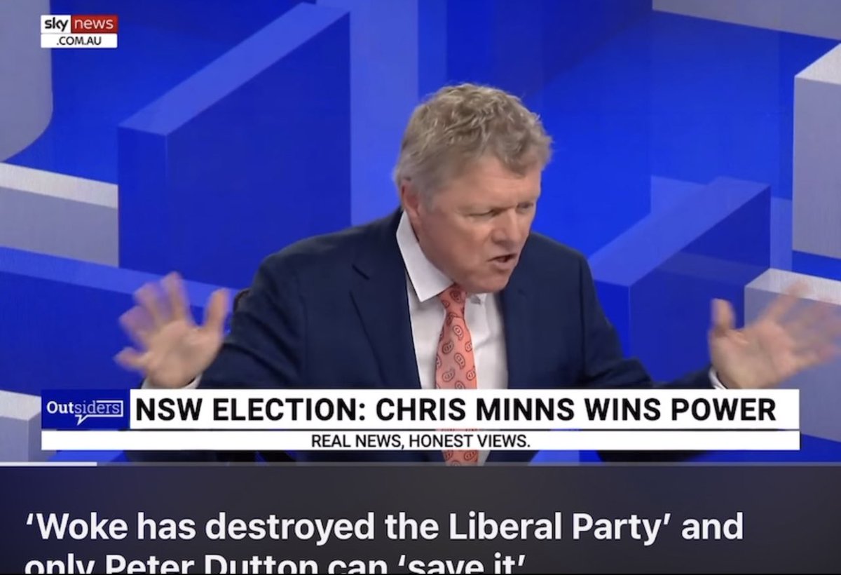Sky News finished up in a somber mood from their NSW Election Panel & moved quickly onto Rowan Dean’s wacky & crappy Election analysis where he repeatedly yelled “We don’t want Labor!” 🙄 I don’t know why but there’s also an inner joy in watching them squirm.
#NSWVotes2023