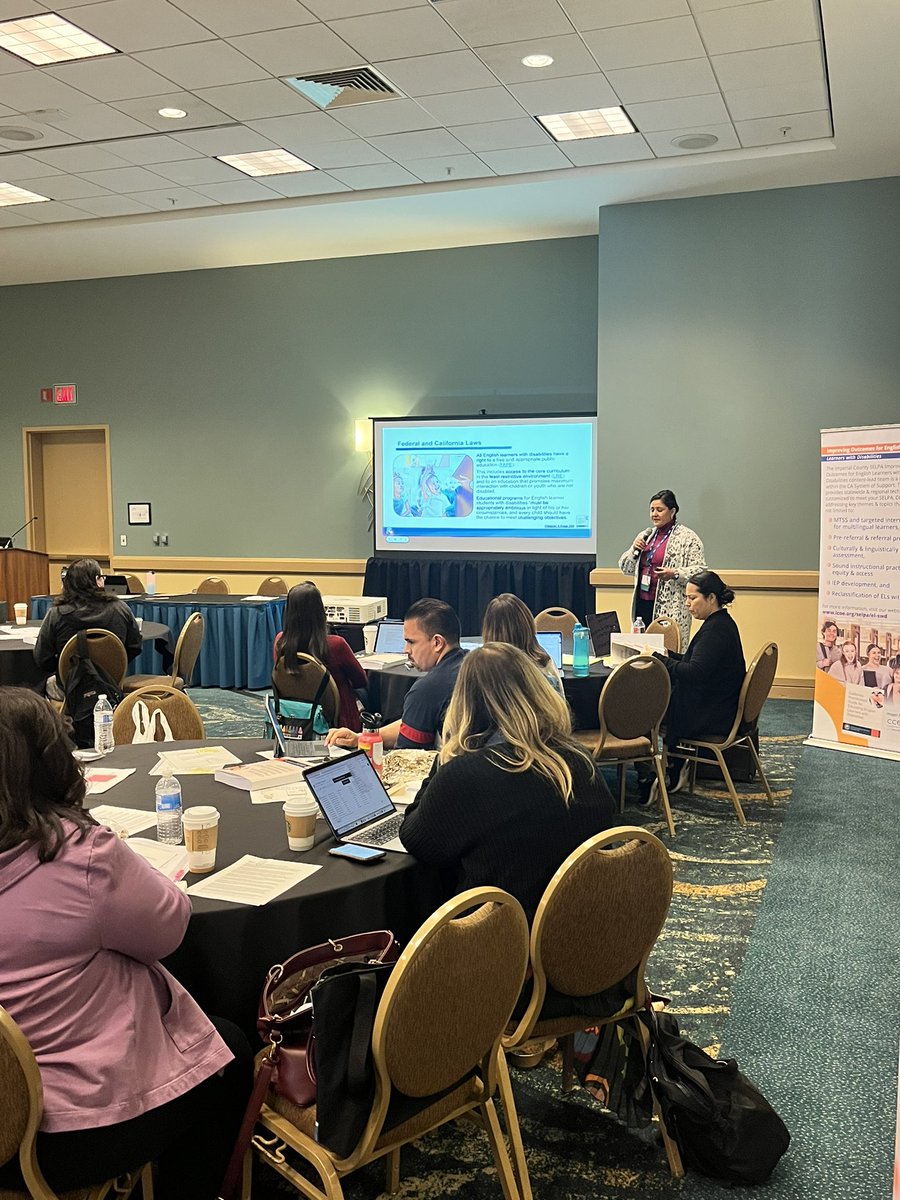 el_swd's tweet image. Thank you @CABEBEBILINGUAL for giving us an opportunity to collaborate and learn with practitioners during our 3 hr session this Saturday! #CABE2023 #elswd #DuallyIdentified #Multilingual #IEP #CollectiveCommitment