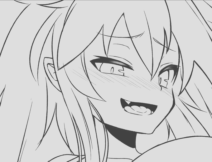 I draw one face and one expression 