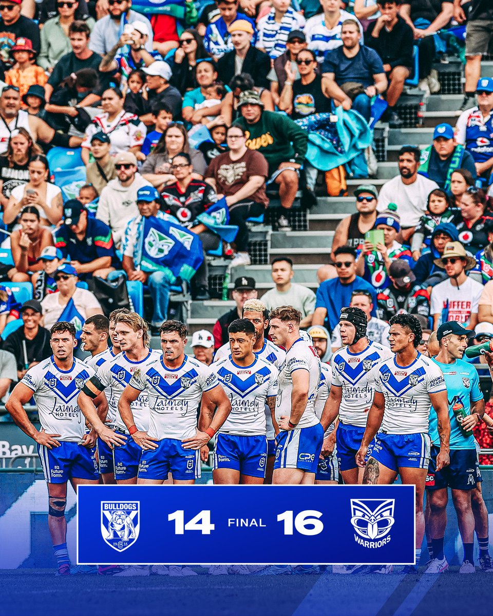 NRL_Bulldogs's tweet photo. A 𝐬𝐥𝐮𝐠𝐟𝐞𝐬𝐭 in Auckland. 🥊 https://t.co/PEpYeGjcXf