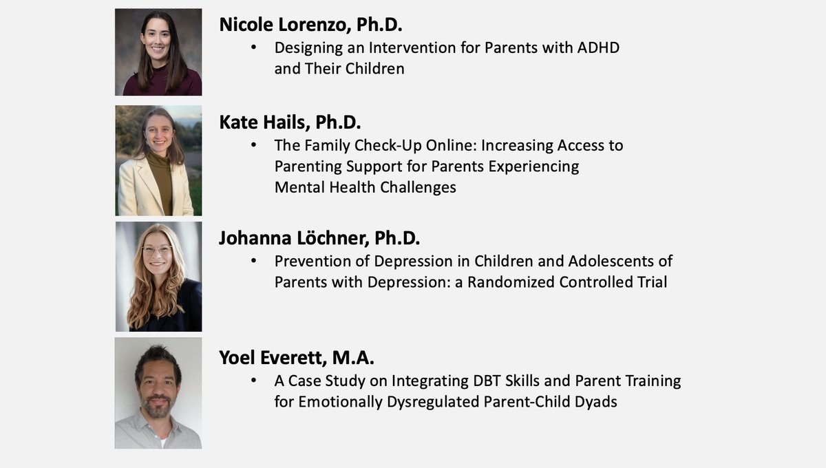 yoeleverett's tweet photo. It was fun seeing lots of familiar faces in person and hearing so many perspectives on parental mental health at #SRCD23! My favorite part was presenting with #katehails @DrNicoleLorenzo and @johanna_JLoe on dual-generation treatments. See you all next time! https://t.co/xlqLadZwjE