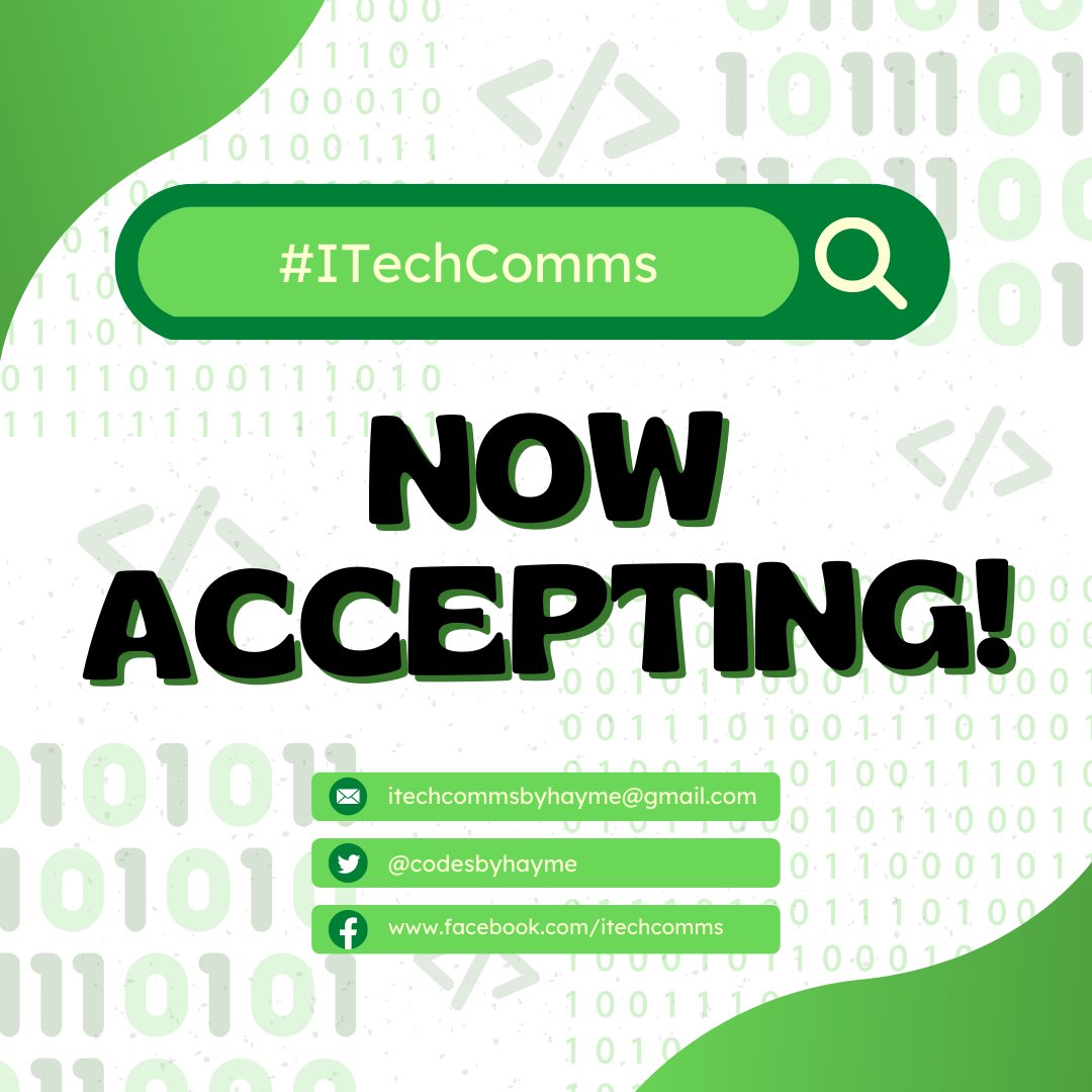 Hello, commstwt!👋

I'm now OPEN for LIGHT / NON-RUSH comms. DM lang po kayo :)

🏷 lf clients programmer programming it cs ict bsit bscs c c# c++ java python html css figma canva pseudocode thesis capstone documentation rrl flowcharts erd diagrams website essays ppt reviewers