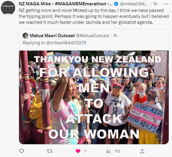 comms24_c24's tweet photo. New Zealand is the worst country for women to live in.  Pose #NewZealand #boycott #happiness #women #transgernder_Nazi_thugs  #arrest_Rubashkyn #End_transgenderism #End_discrimination #transgernder_Nazi_thugs #Take_back_the_rainbow https://t.co/6dFBk2GbKK