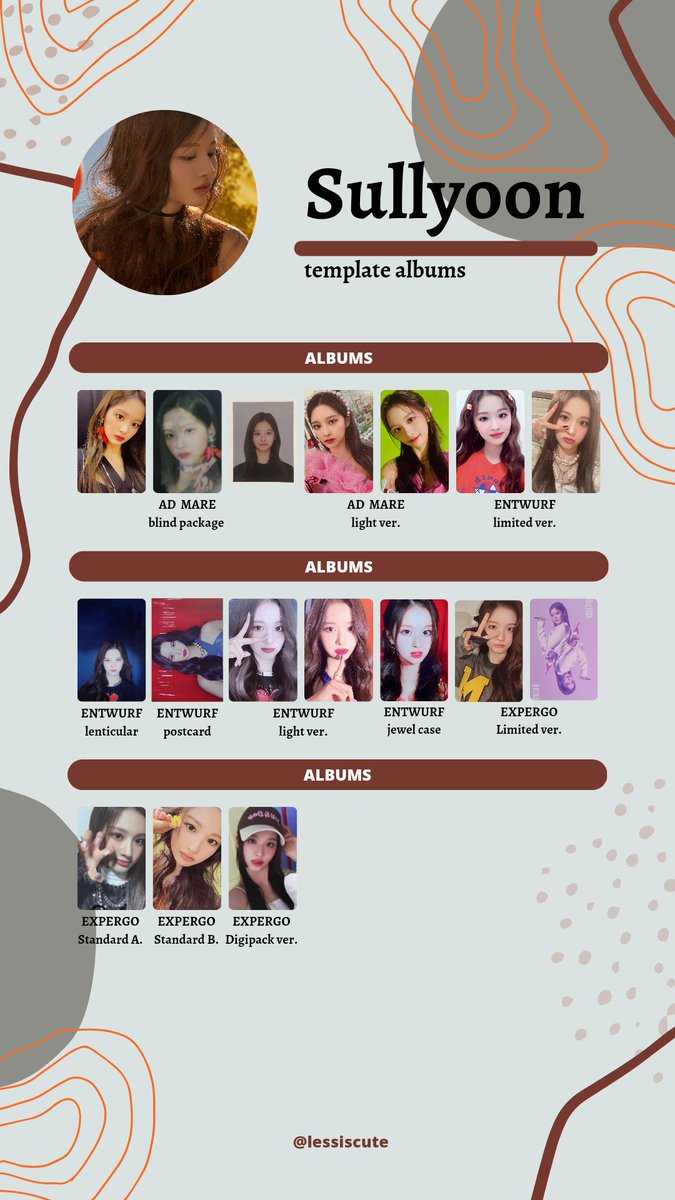 Lessiscute's tweet photo. (=^-ω-^=) NMIXX
card template / wishlist
☆ #NMIXX #NSWER #photocard #ADMARE #ENTWURF #expergo
#LILY #HAEWON #SULLYOON https://t.co/DKV4WoYd0N