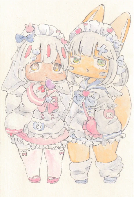 生意気メイドんなそす。#イラスト #メイドインアビス 