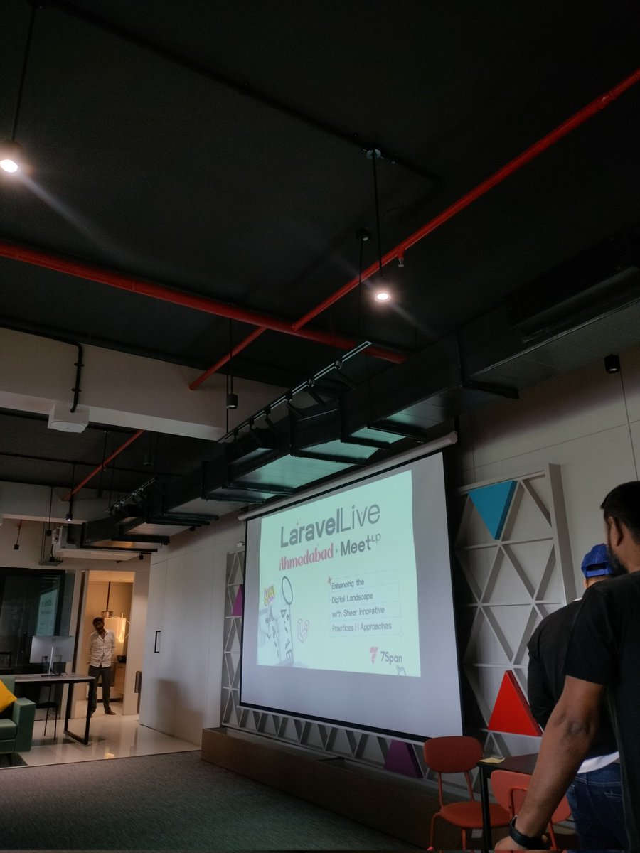 nikunjpanchall's tweet image. Attending LaravelLive
..
..
@7SpanHQ @LaravelAhm #LaravelAhm #LaravelLive #7Span