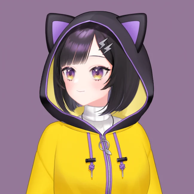 頭左・体右の図フードをグルーでいい感じにすることでいい感じになりました 